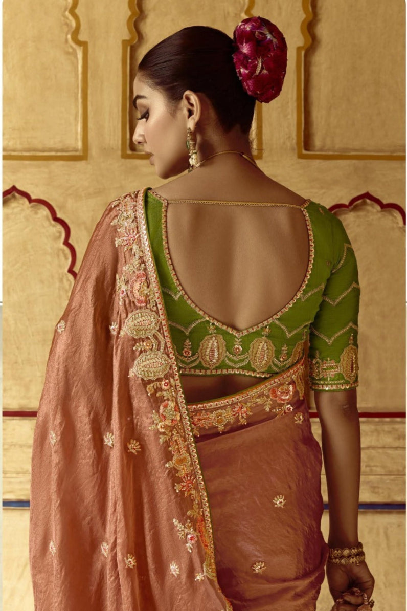 Looks Beautiful Fancy Silk Saree
