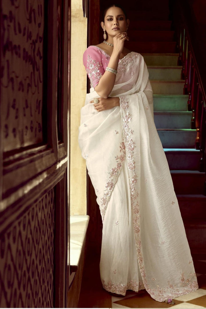 Looks Beautiful Fancy Silk Saree