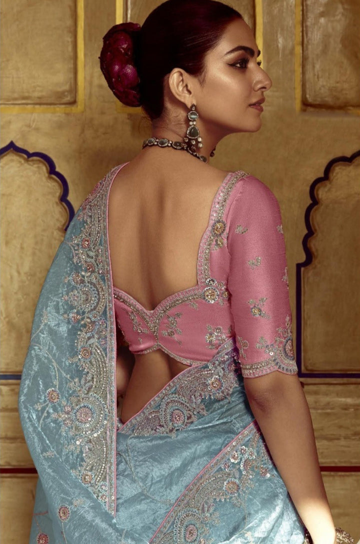 Looks Beautiful Fancy Silk Saree
