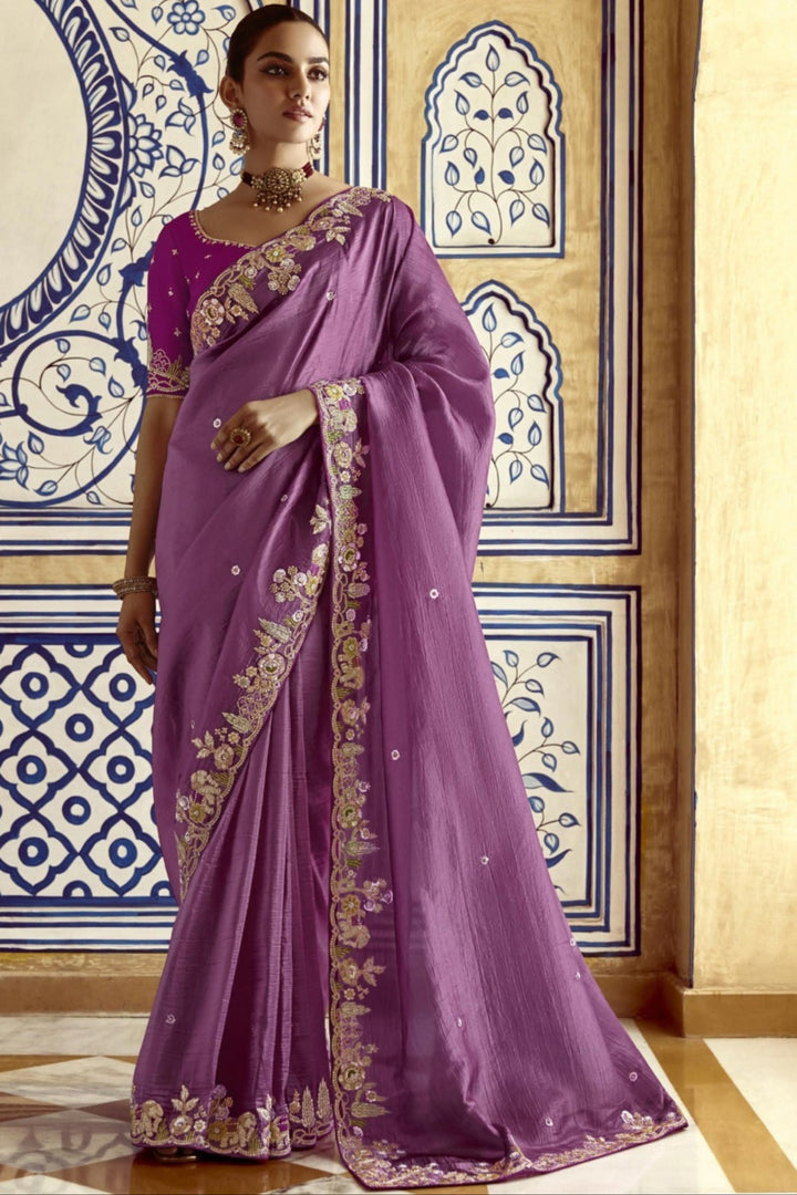 Looks Beautiful Fancy Silk Saree