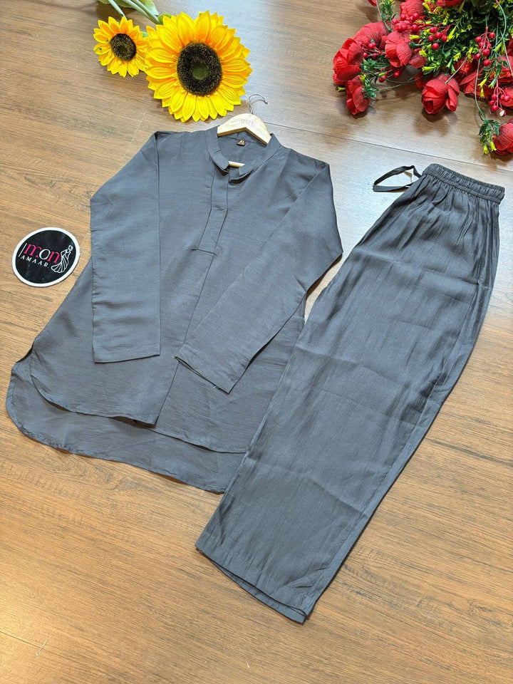Set And Slay-Poly Rayon Co-ord Set