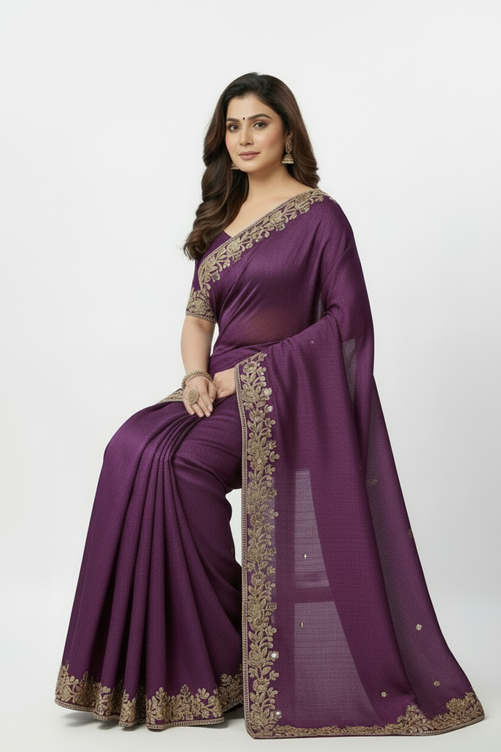 Rangrez -Fancy Silk Saree