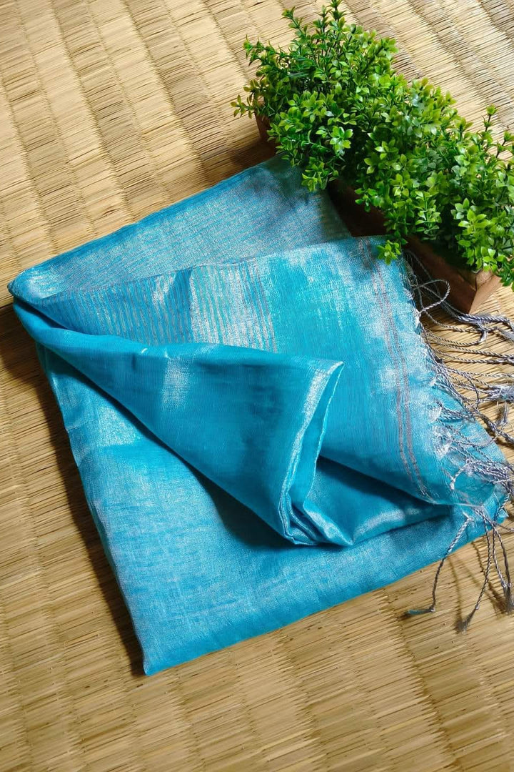 Sonar Sutra Tissue Linen Saree