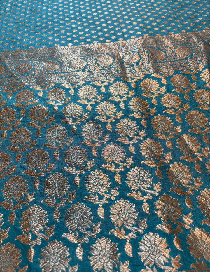 The Zari Saga- Banarasi Khaddi Crepe Silk Saree
