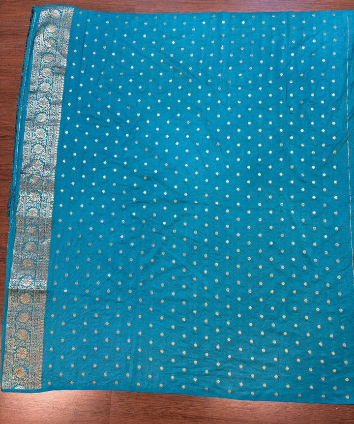 The Zari Saga- Banarasi Khaddi Crepe Silk Saree