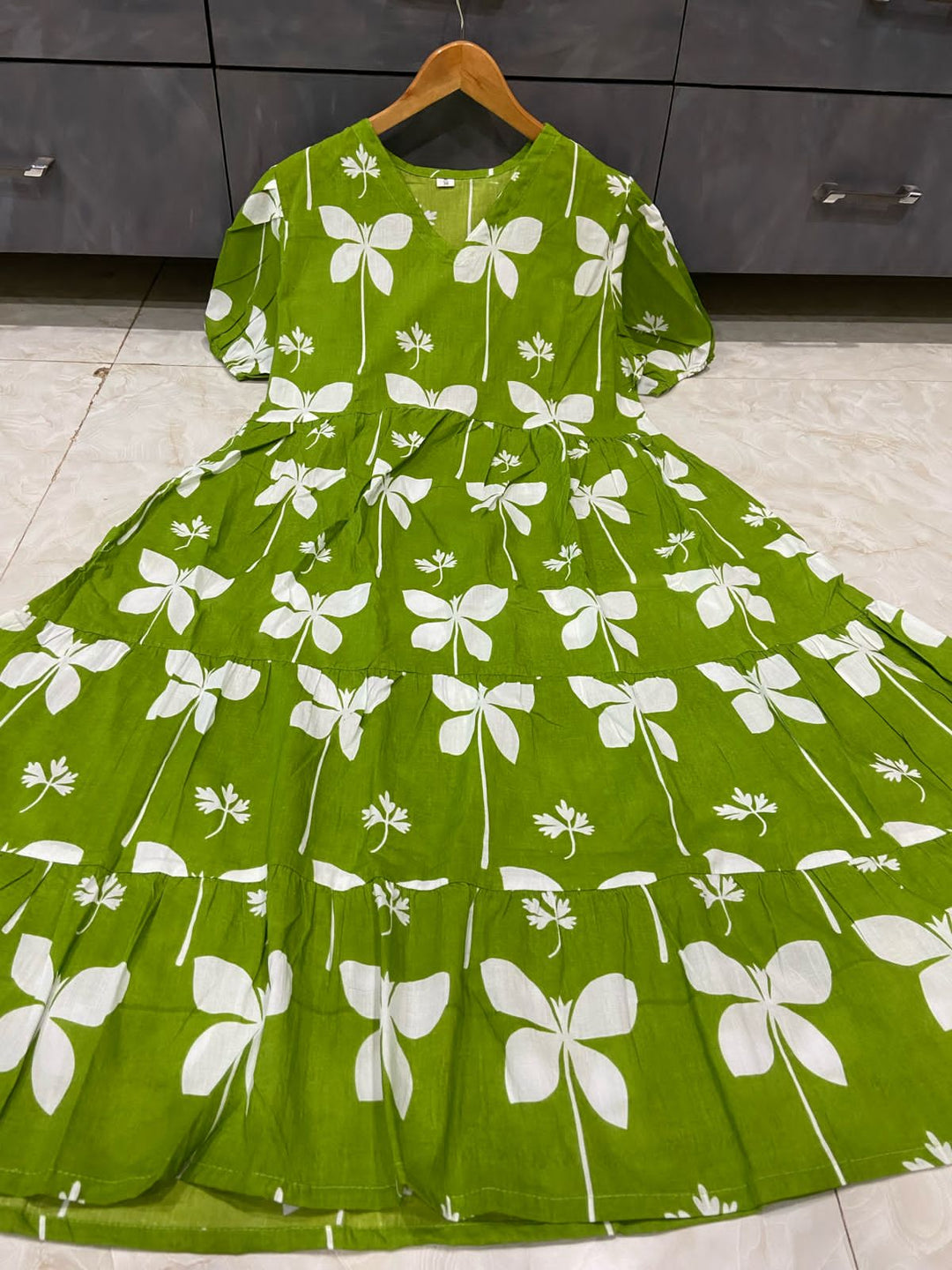 Jungle Jiva Cotton Midi Dress
