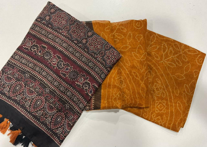 Shades Of Linen Designer Linen Saree
