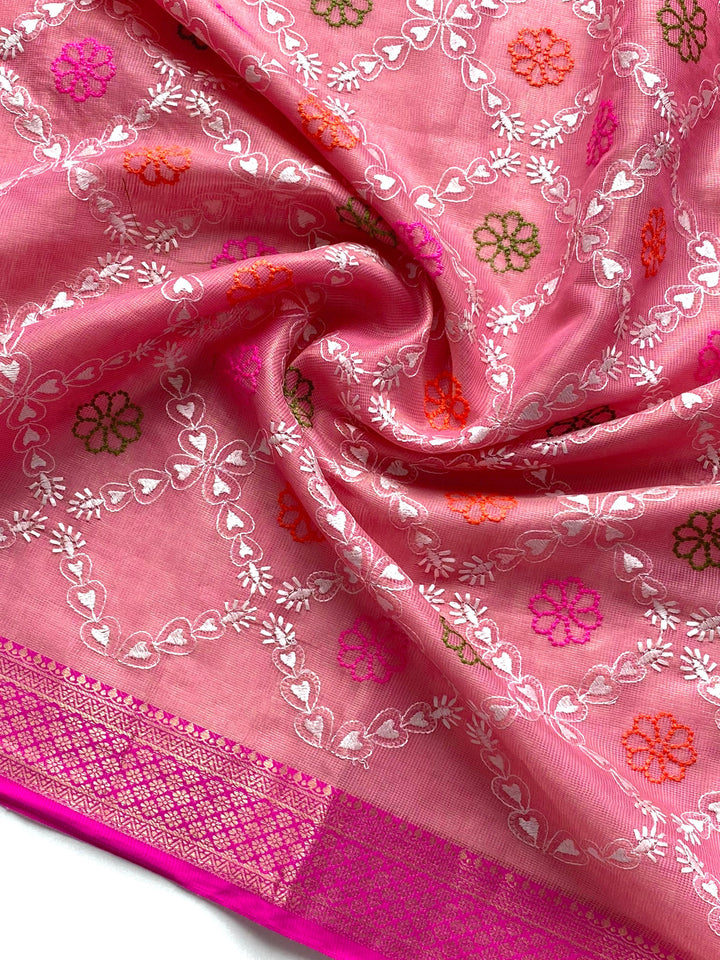 Light As A Whisper Tissue Kota Silk Saree