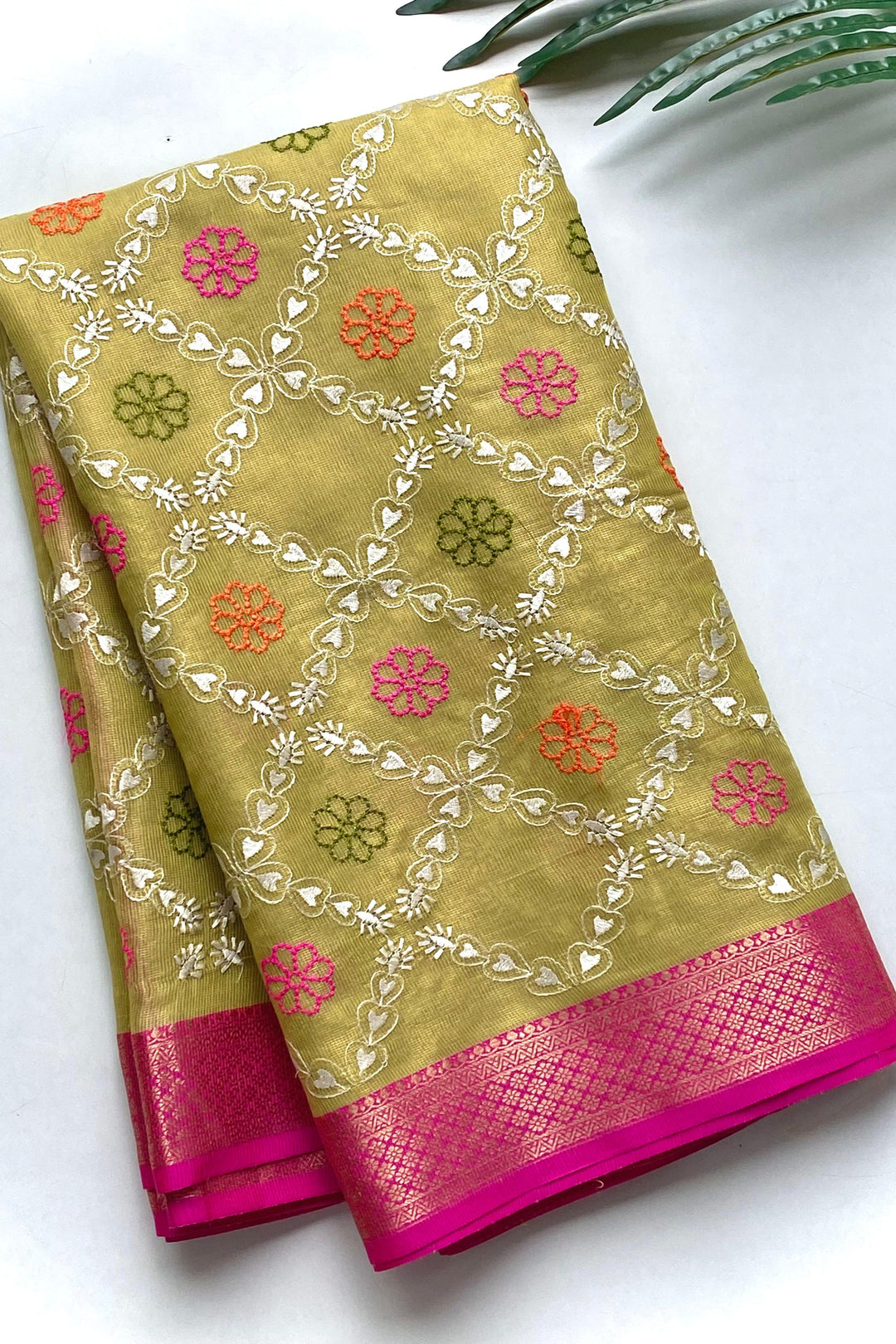 Light As A Whisper Tissue Kota Silk Saree