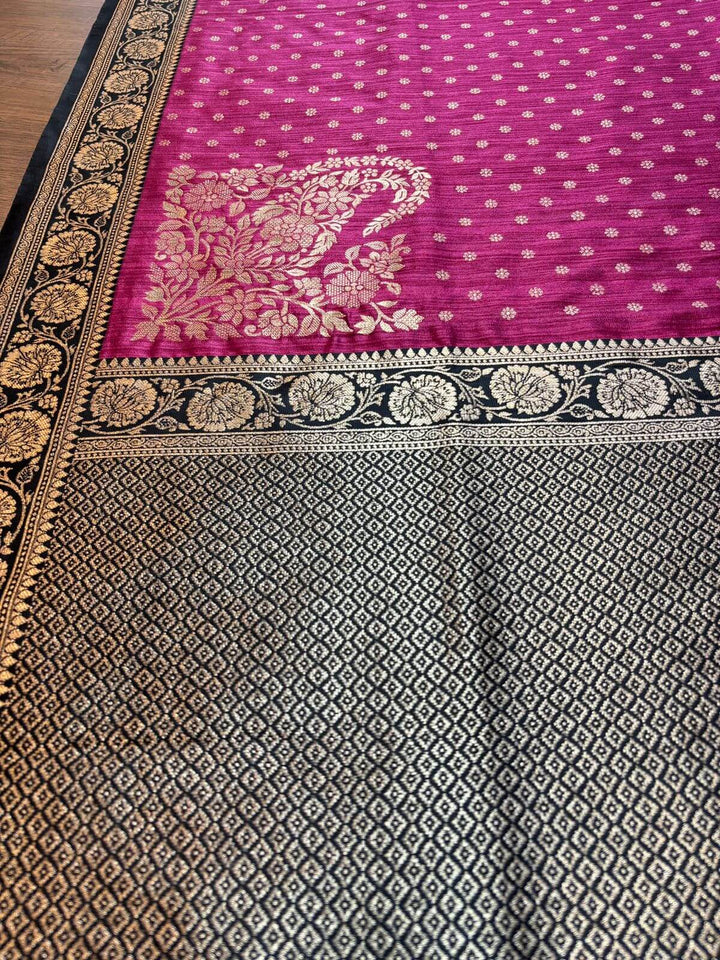 TasselTales Matka Silk Saree