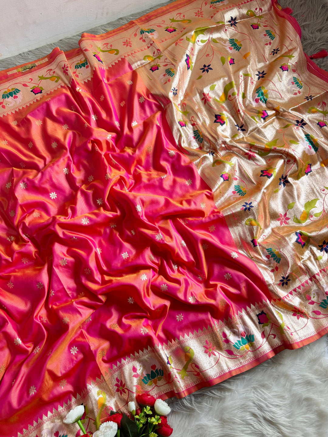 Graceful As A Dream Paithani Silk Saree