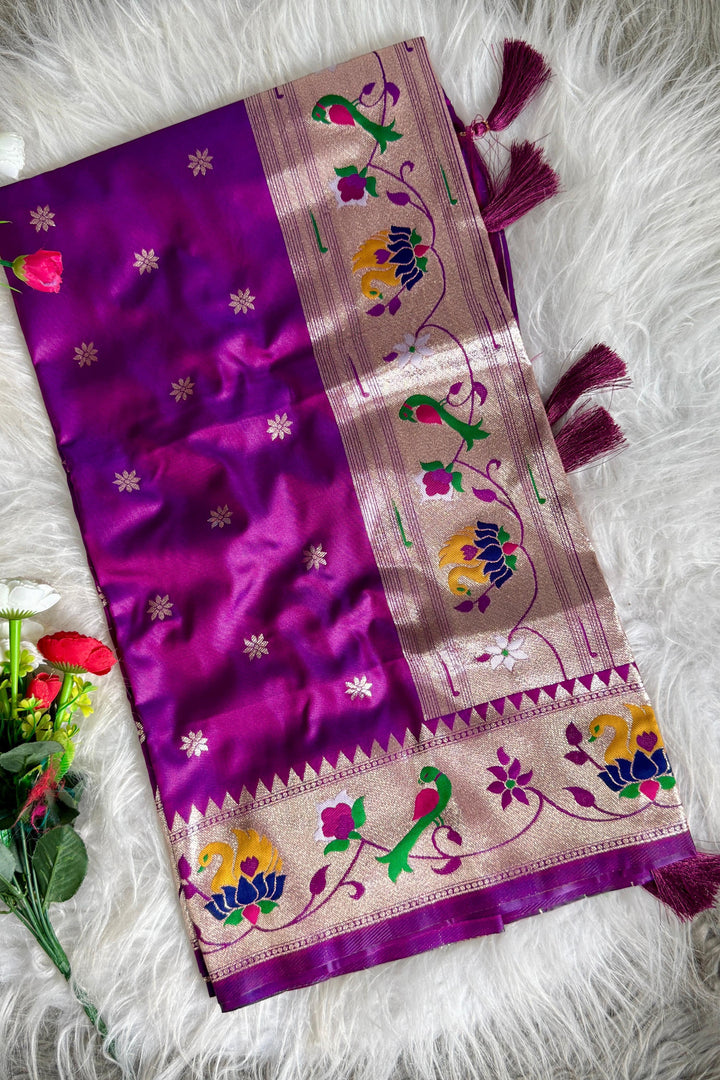 Graceful As A Dream Paithani Silk Saree