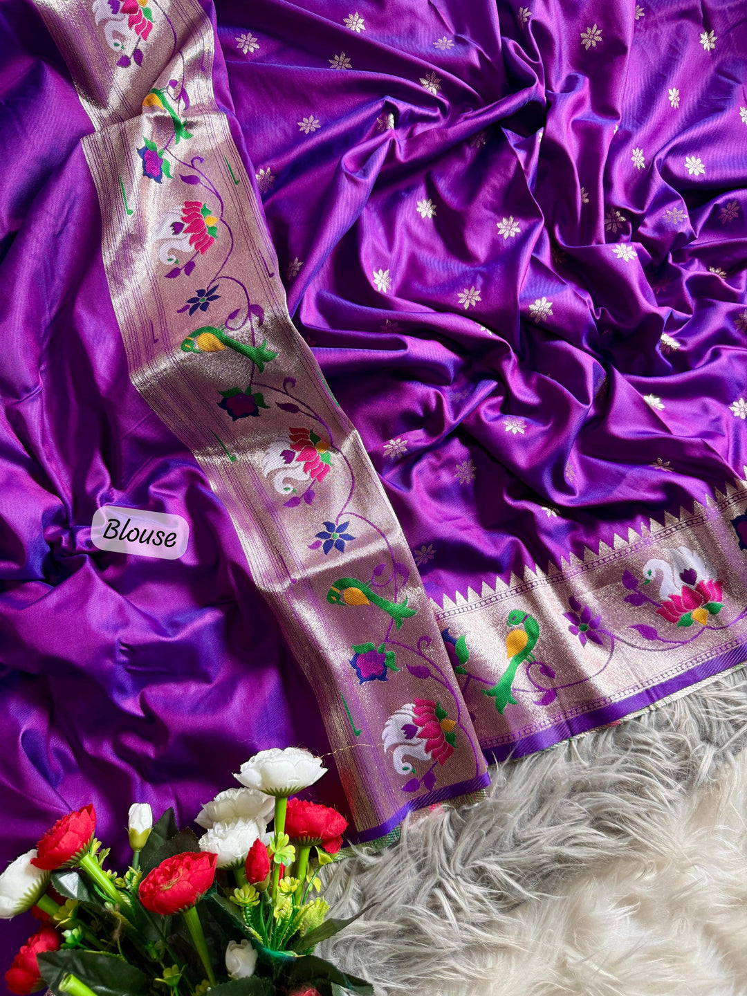 Graceful As A Dream Paithani Silk Saree