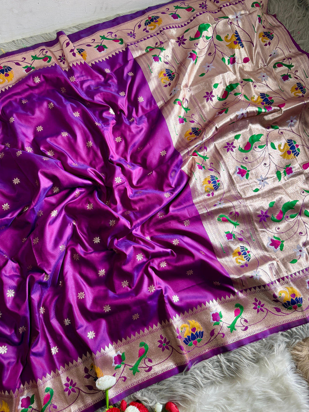 Graceful As A Dream Paithani Silk Saree