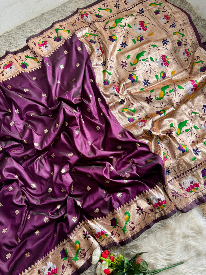 Graceful As A Dream Paithani Silk Saree