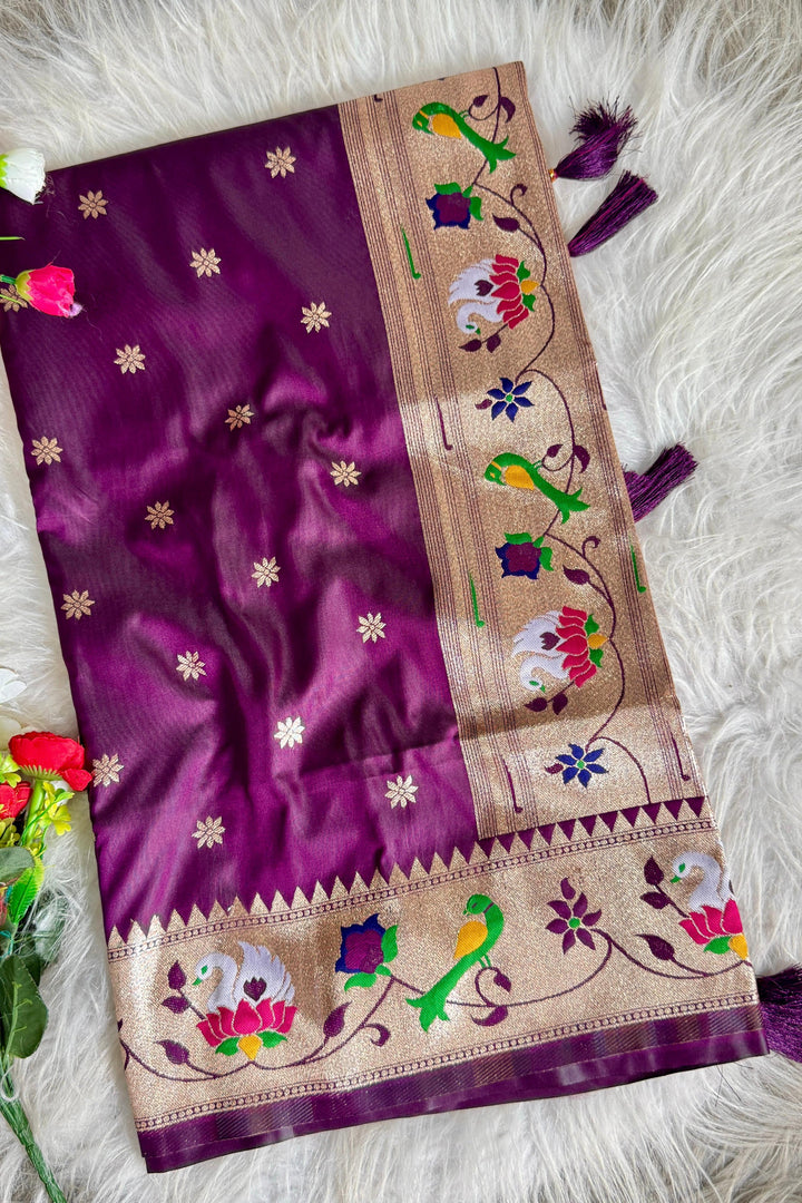 Graceful As A Dream Paithani Silk Saree