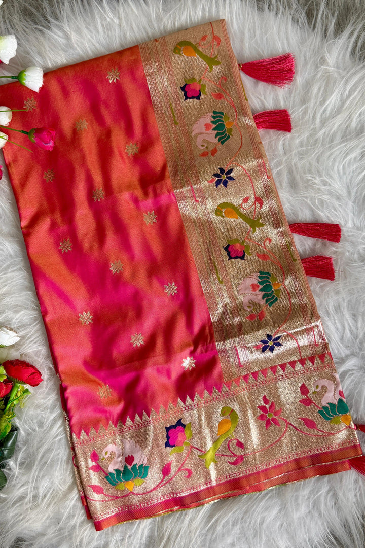 Graceful As A Dream Paithani Silk Saree