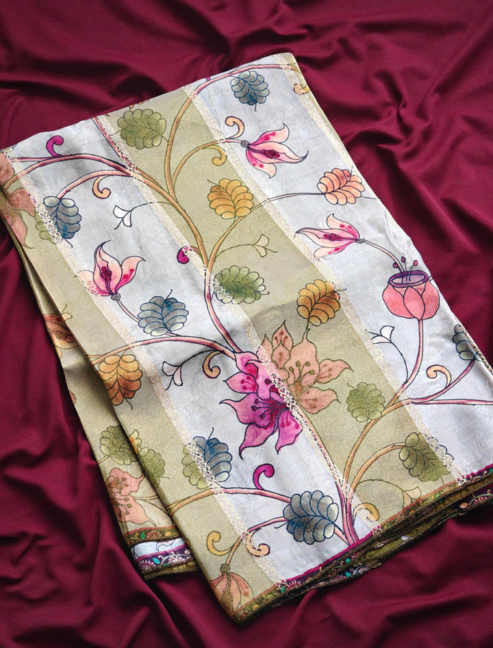 My Invisible Crown Tissue Silk Saree