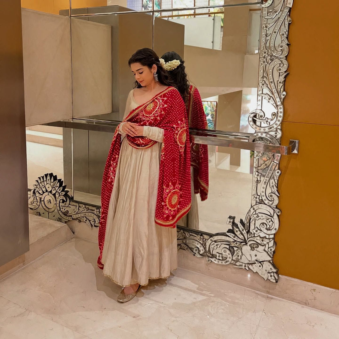 Actress Mithila Palkar Inspired Gown Set