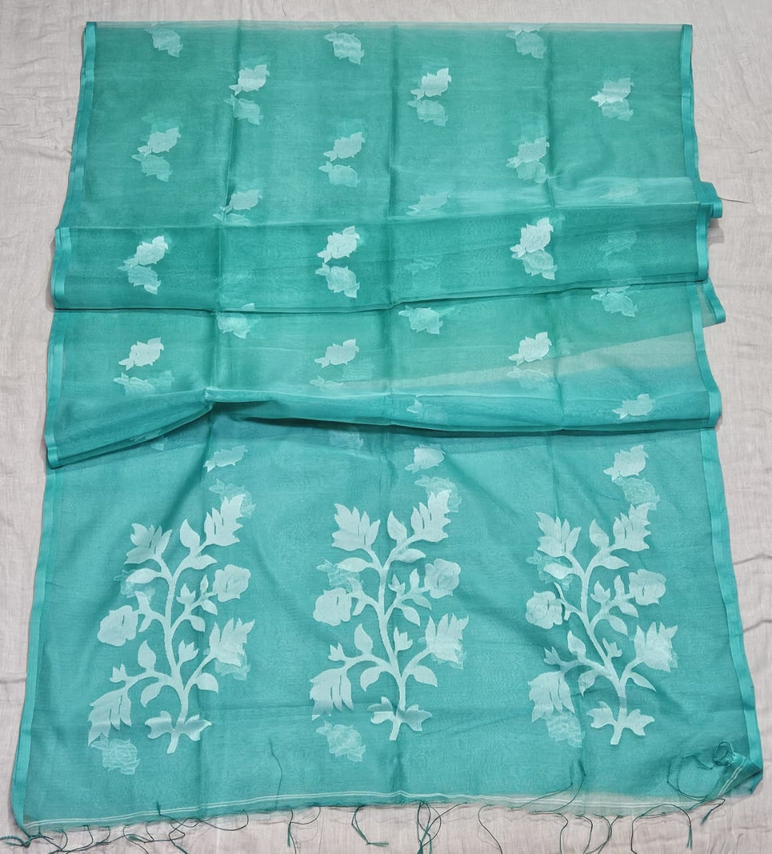 Rose Radiance Muslin Banarasi Saree