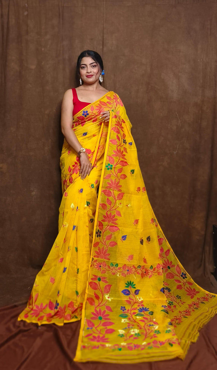 Ranga Roop Dhakai Jamdani Saree