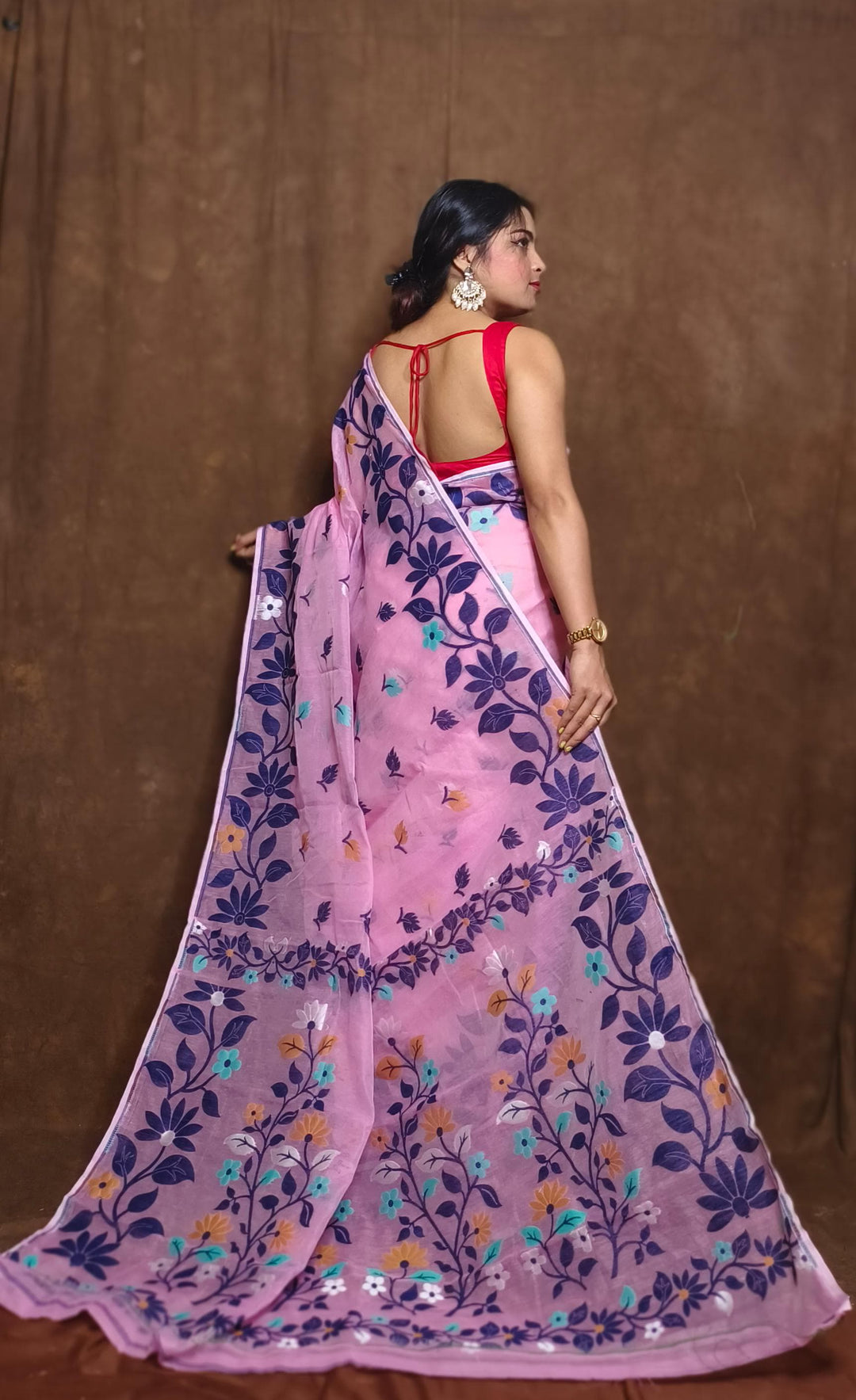Ranga Roop Dhakai Jamdani Saree