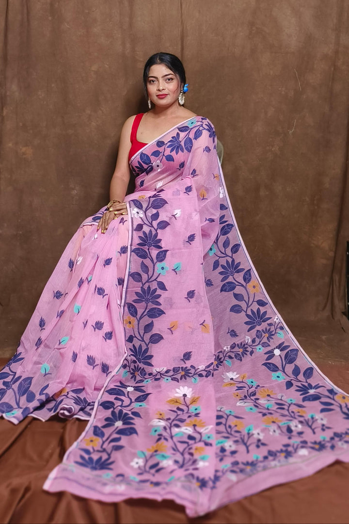 Ranga Roop Dhakai Jamdani Saree