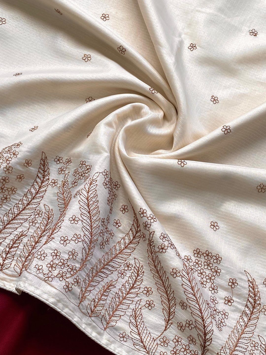 Basket of Flowers Kota Silk Saree