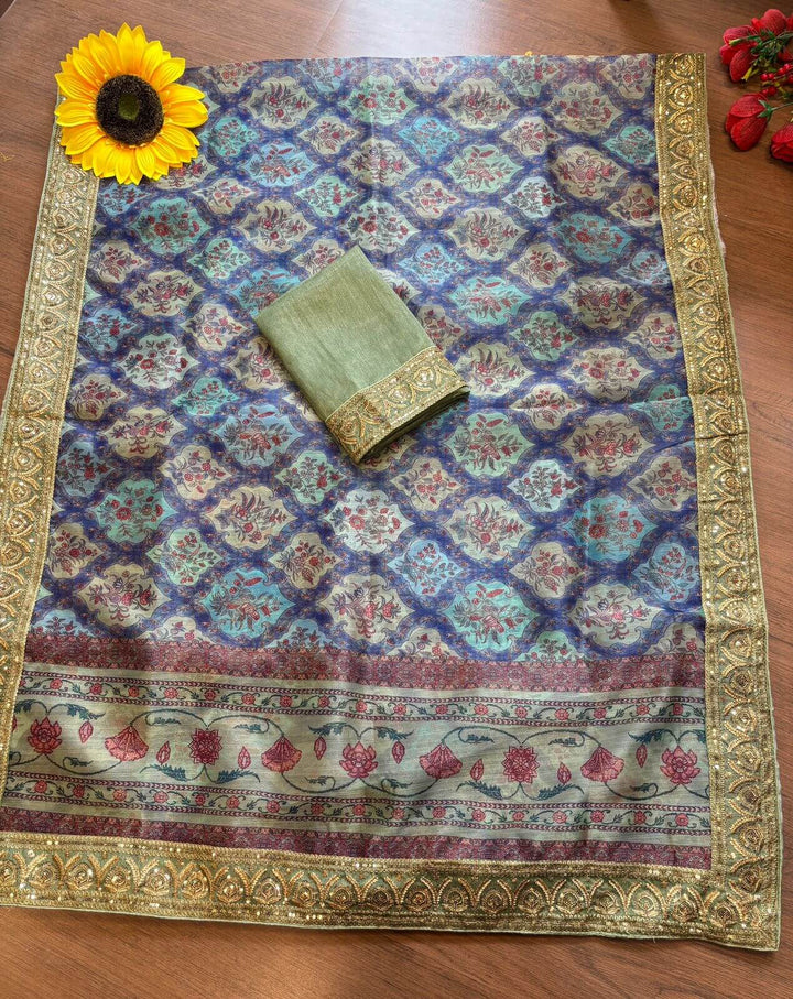 Best Time - Organza Saree