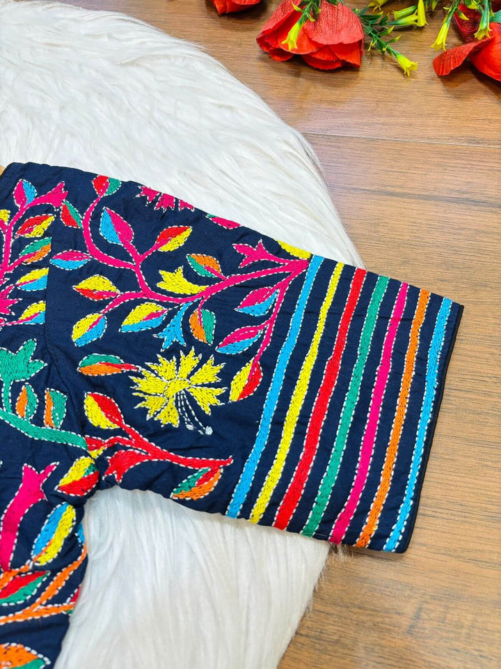 Silsila -Kantha Stitch Blouse