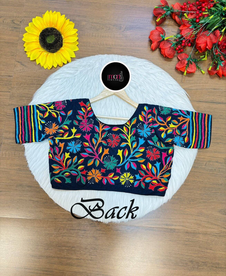 Silsila -Kantha Stitch Blouse