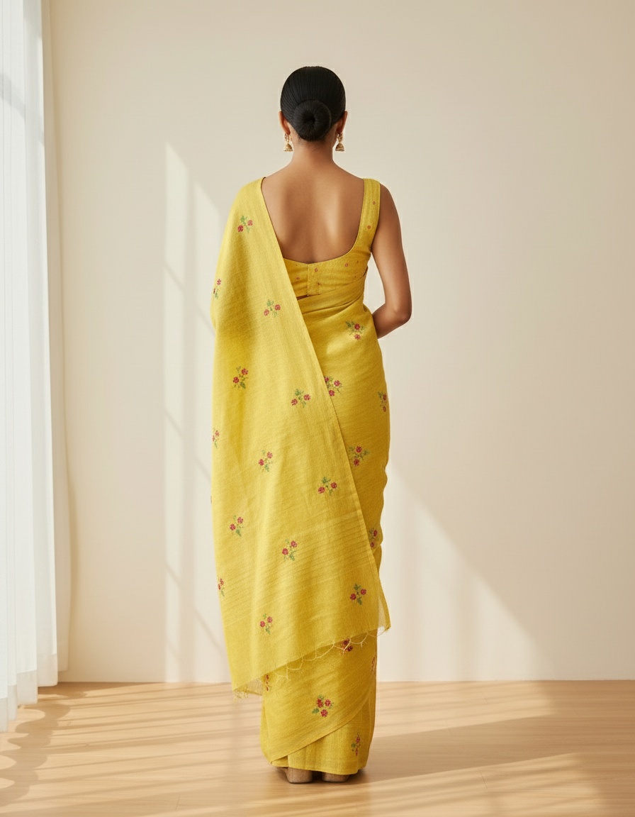 Pure Ghicha Silk  Delight Saree