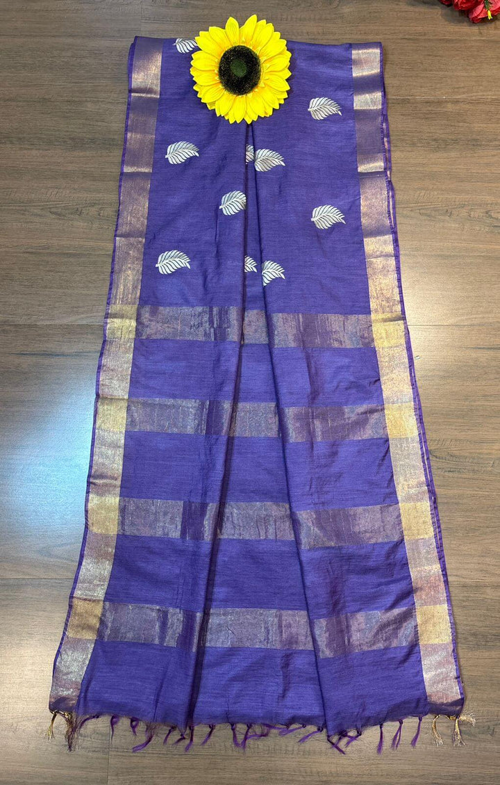 Divya- Semi Tussar Silk Saree