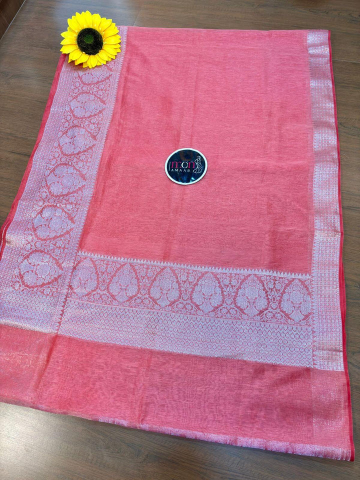 Suhasini - Pure Handwoven Silk Linen