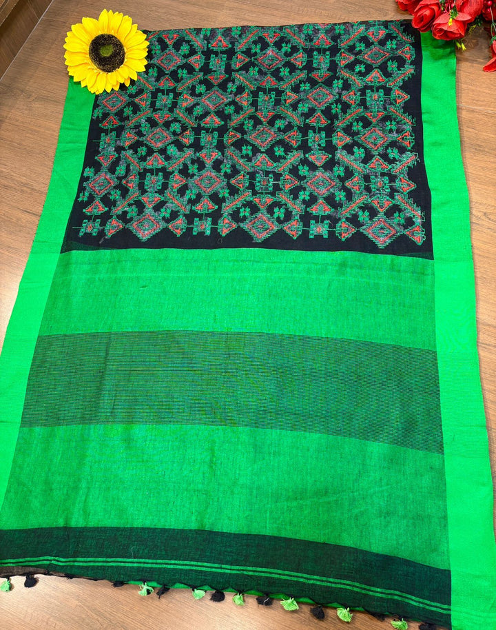 Saree Goals - Pure Linen Saree