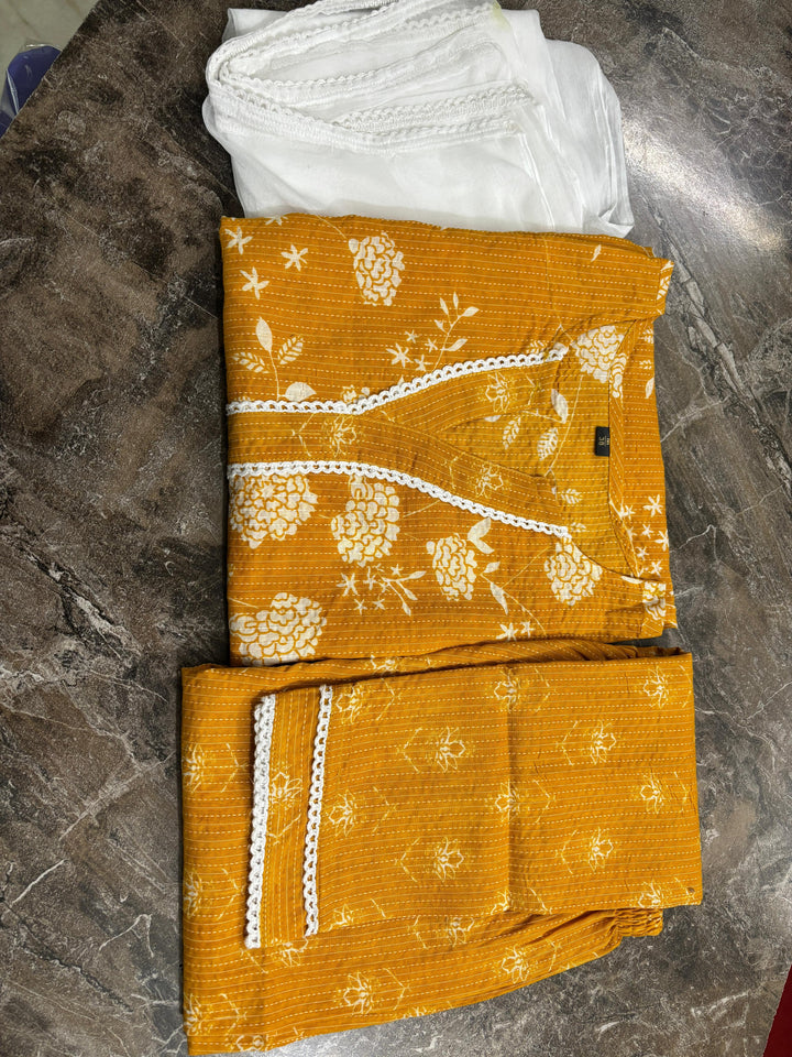 Midnight May Cotton Kurti Set