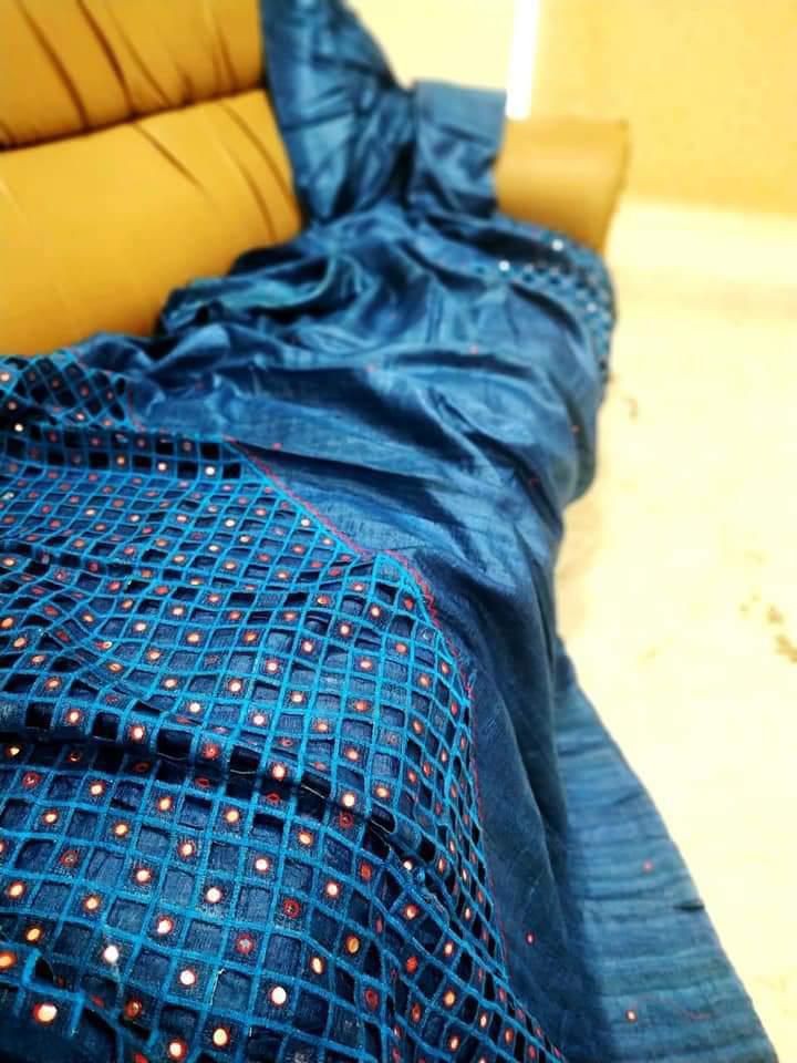 Sugar Dust Ghicha Tussar Silk Saree