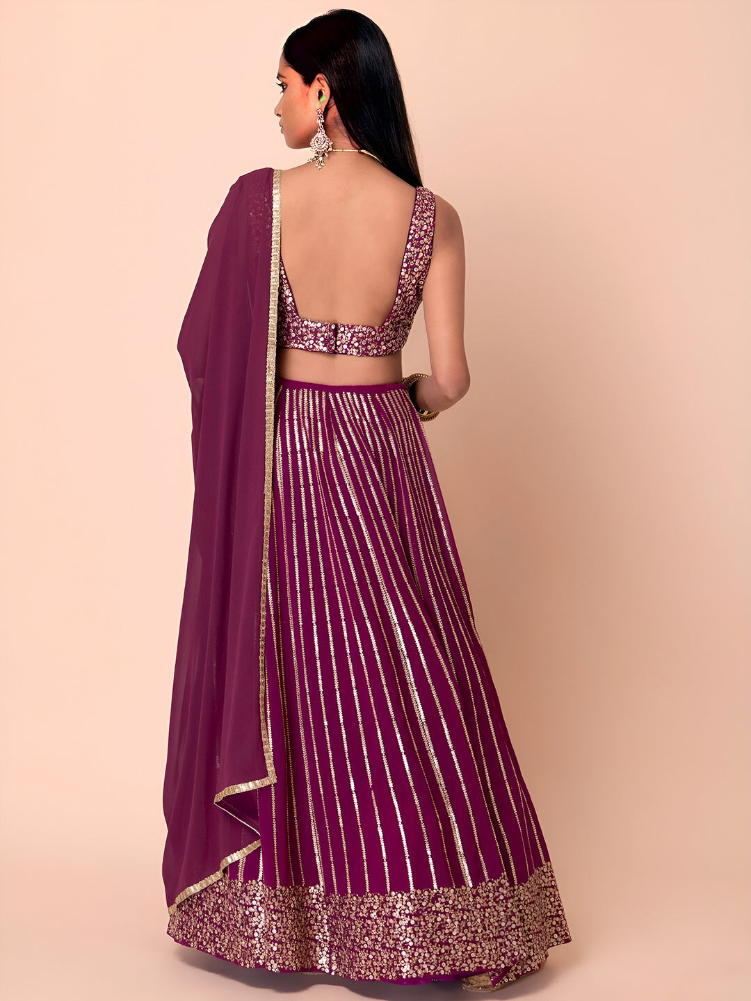 Ghungroo Glam Georgette Lehenga