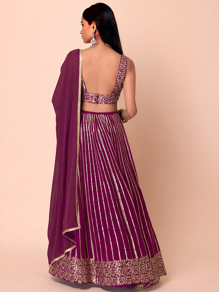 Ghungroo Glam Georgette Lehenga