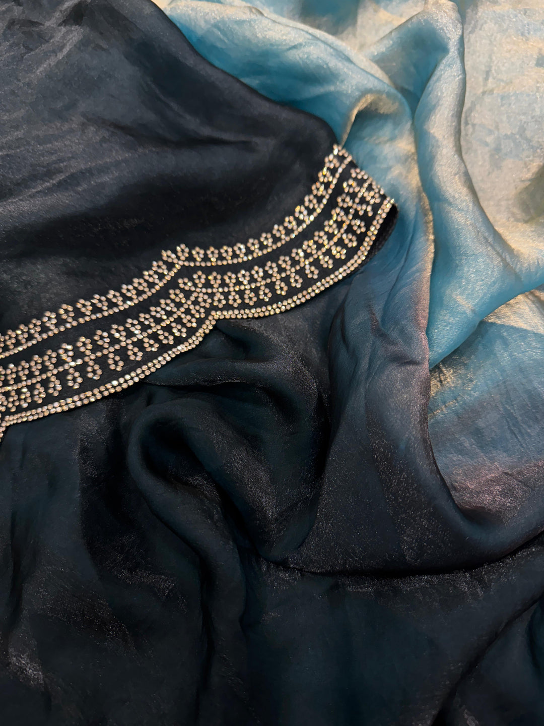 Amethyst Aura Fancy Silk Saree