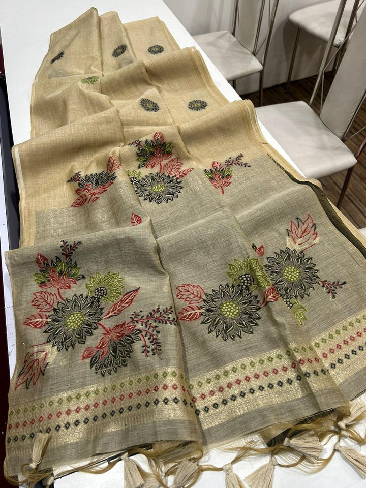 Riddhi-Siddhi Muga Cotton Saree