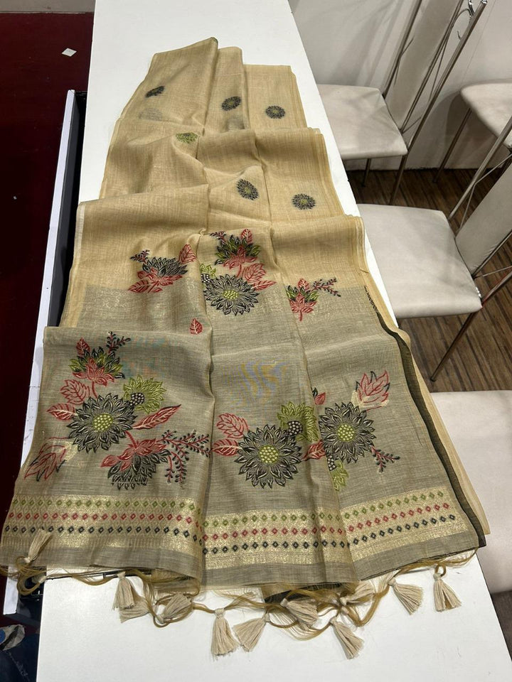 Riddhi-Siddhi Muga Cotton Saree
