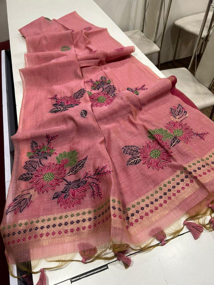 Riddhi-Siddhi Muga Cotton Saree