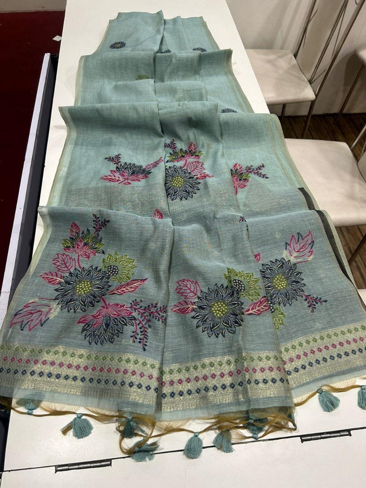 Riddhi-Siddhi Muga Cotton Saree