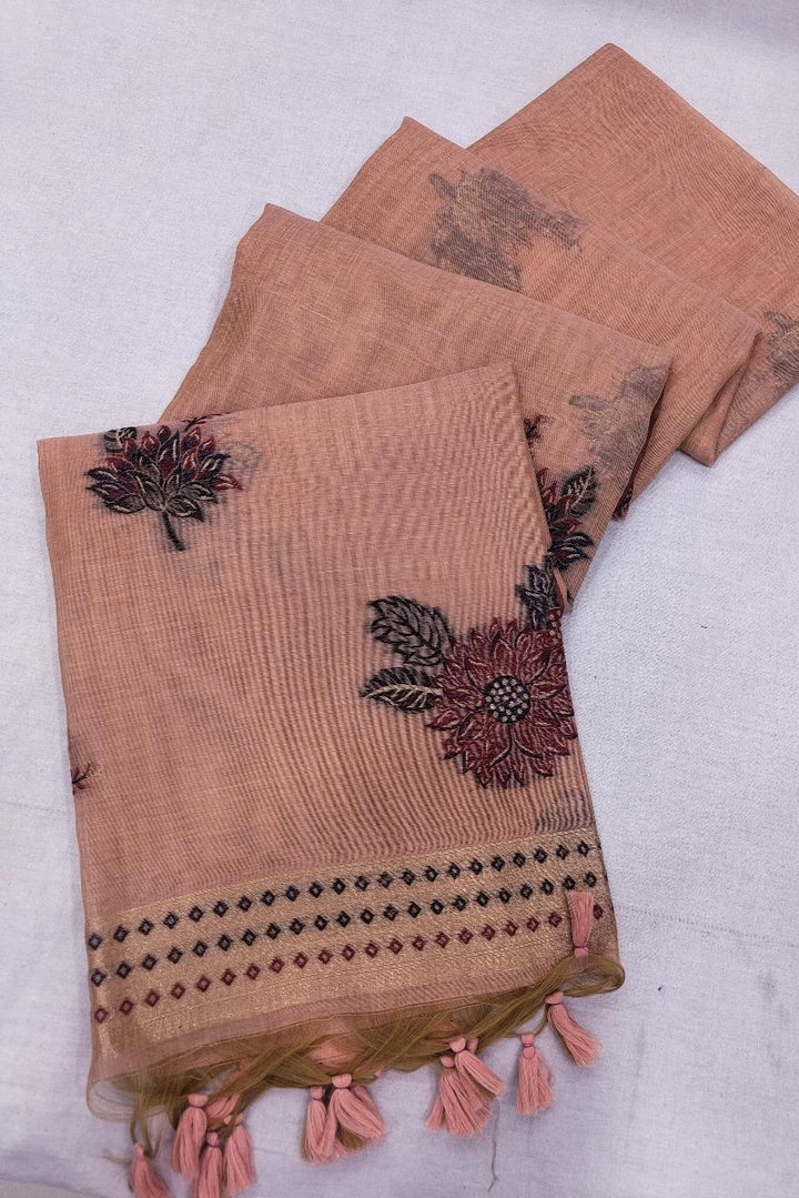 Riddhi-Siddhi Muga Cotton Saree