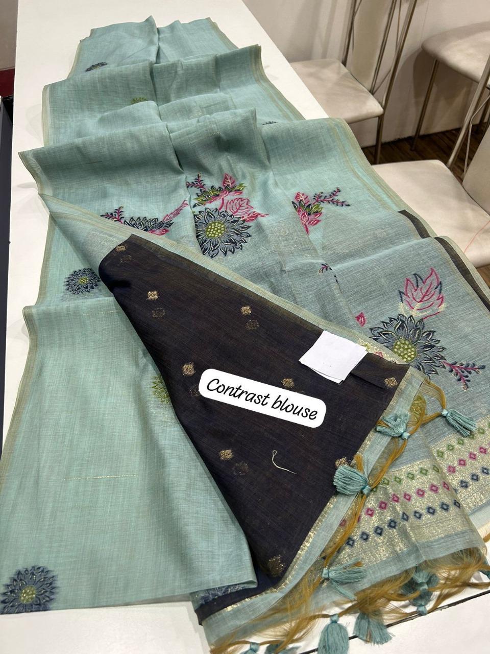 Riddhi-Siddhi Muga Cotton Saree