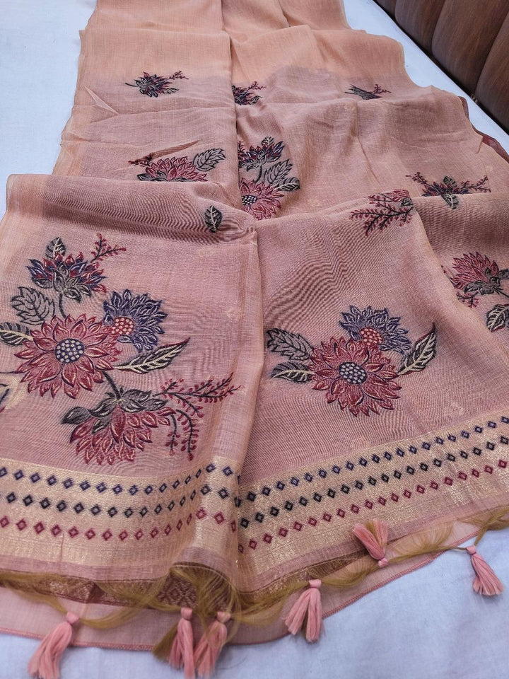 Riddhi-Siddhi Muga Cotton Saree