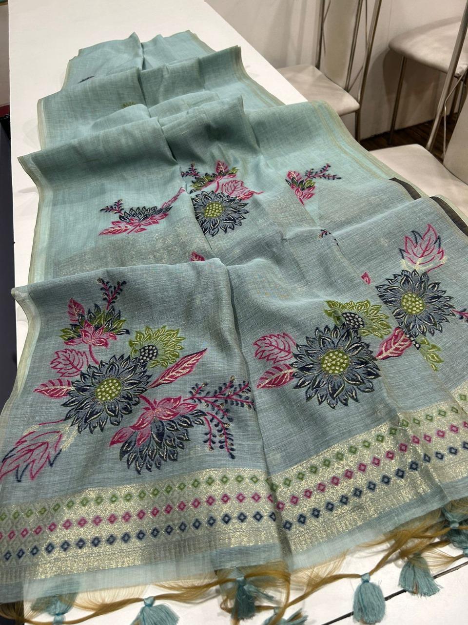 Riddhi-Siddhi Muga Cotton Saree