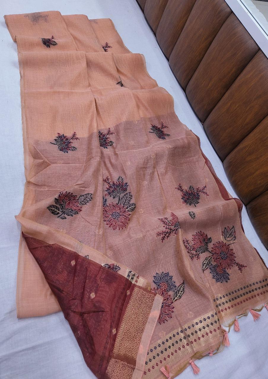Riddhi-Siddhi Muga Cotton Saree