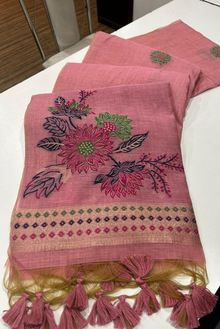 Riddhi-Siddhi Muga Cotton Saree